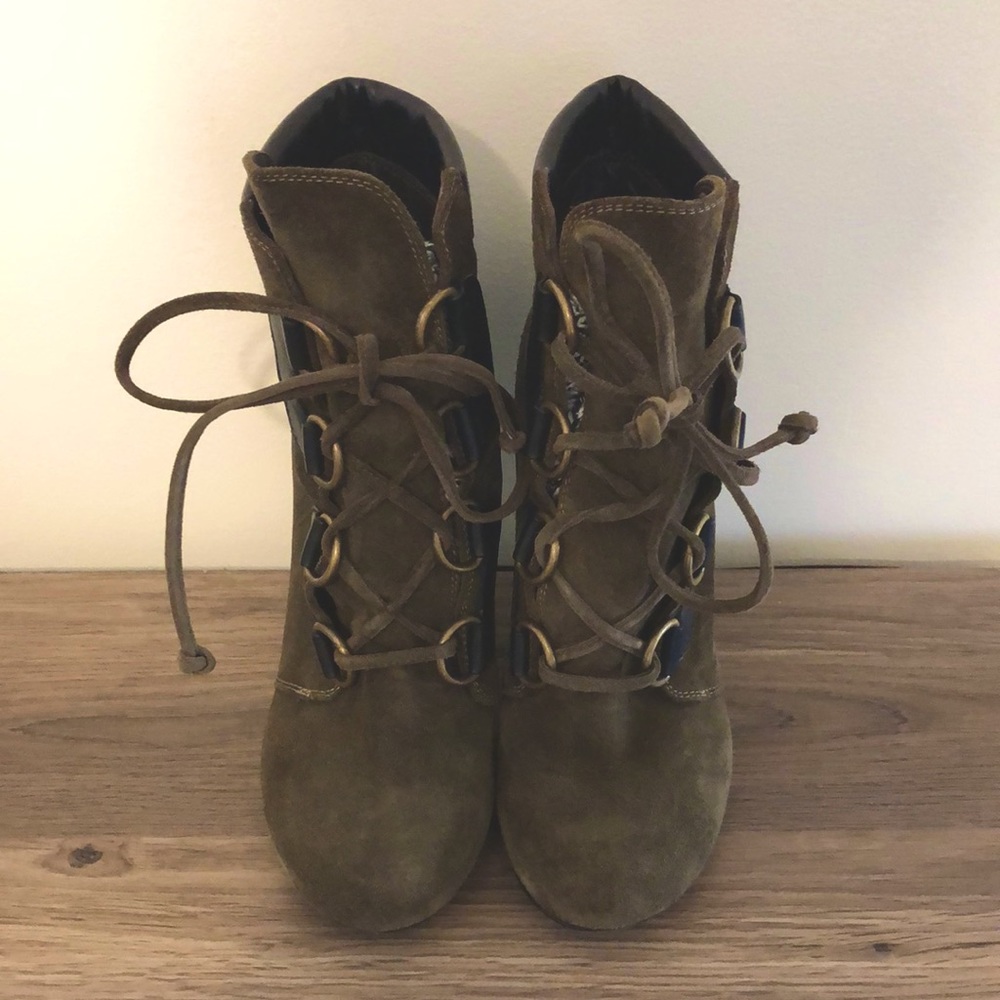 Giuseppe Zanotti Olive bootie